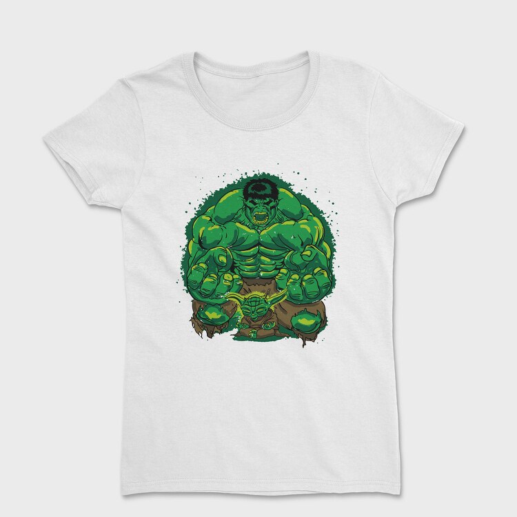 Hulk Yoda Fusion, Tricou Femei