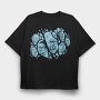 Ice Crystal Heads, Tricou Oversize Barbati (Unisex)