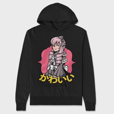 Cute Maid Love, Hanorac Oversize Barbati (Unisex)