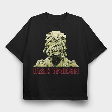 Iron Maiden Chains, Tricou Oversize Barbati (Unisex)