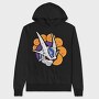 Cyber Dragon, Hanorac Oversize Barbati (Unisex)