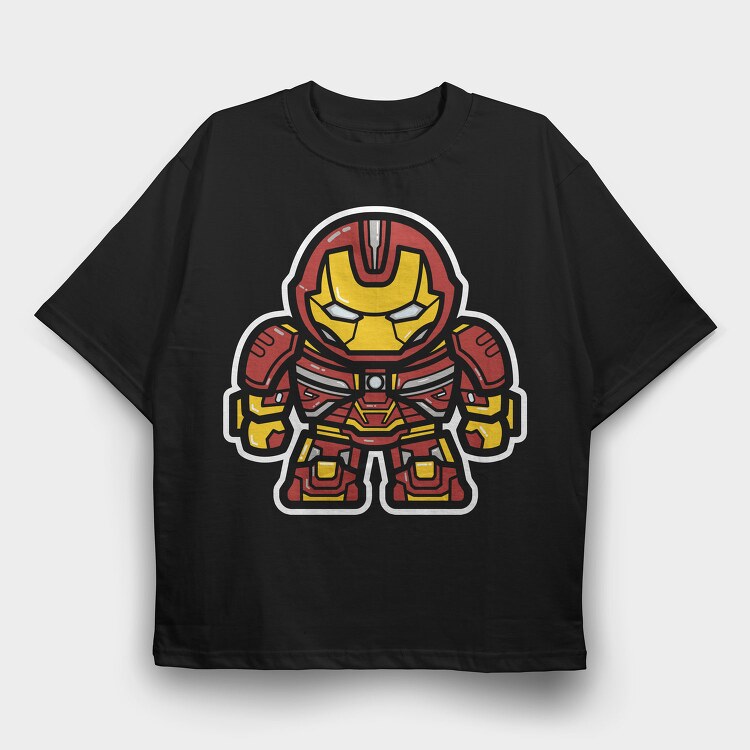 Ironman Armor, Tricou Oversize Barbati (Unisex)