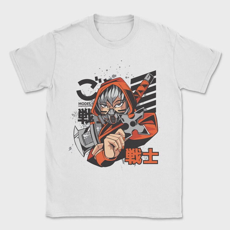 Cyber Warrior, Tricou Barbati (Unisex)