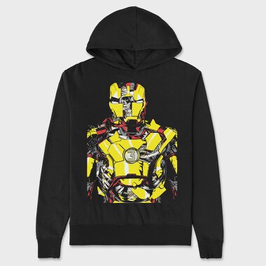 Ironman Mark 43, Hanorac Oversize Barbati (Unisex)