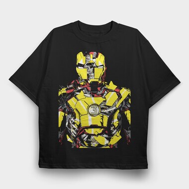 Ironman Mark 43, Tricou Oversize Barbati (Unisex)