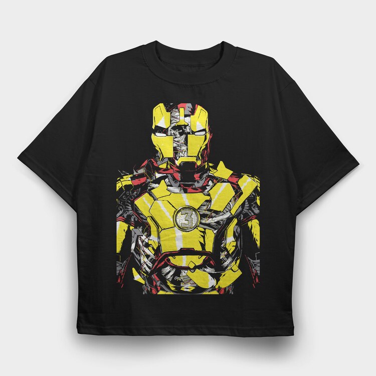 Ironman Mark 43, Tricou Oversize Barbati (Unisex)