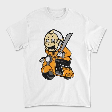 Jason On Scooter, Tricou Barbati (Unisex)