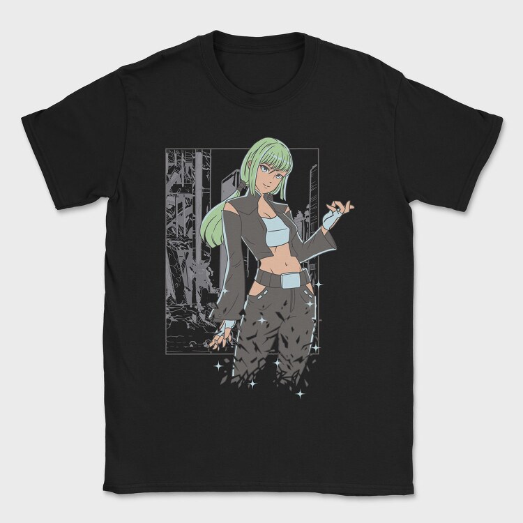Cyberpunk Rebel, Tricou Barbati (Unisex)