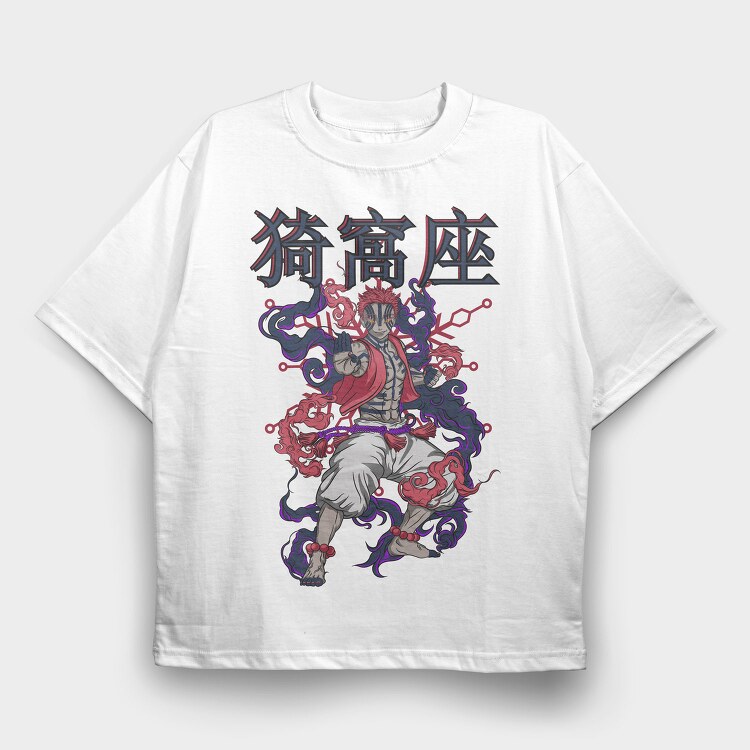 Jigoku Kenji, Tricou Oversize Barbati (Unisex)