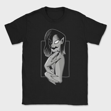 Dark Elf Grin, Tricou Barbati (Unisex)