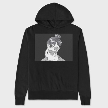 Joker Smile 1, Hanorac Oversize Barbati (Unisex)