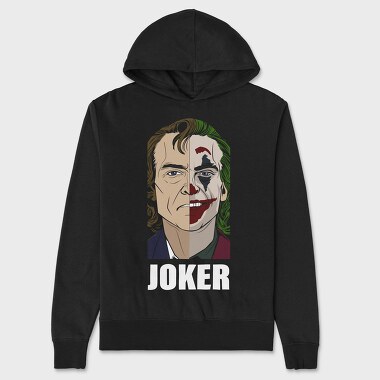 Joker Smile, Hanorac Oversize Barbati (Unisex)