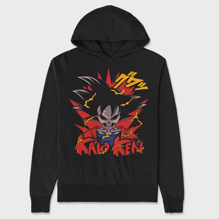 Kaioken Explosion, Hanorac Oversize Barbati (Unisex)