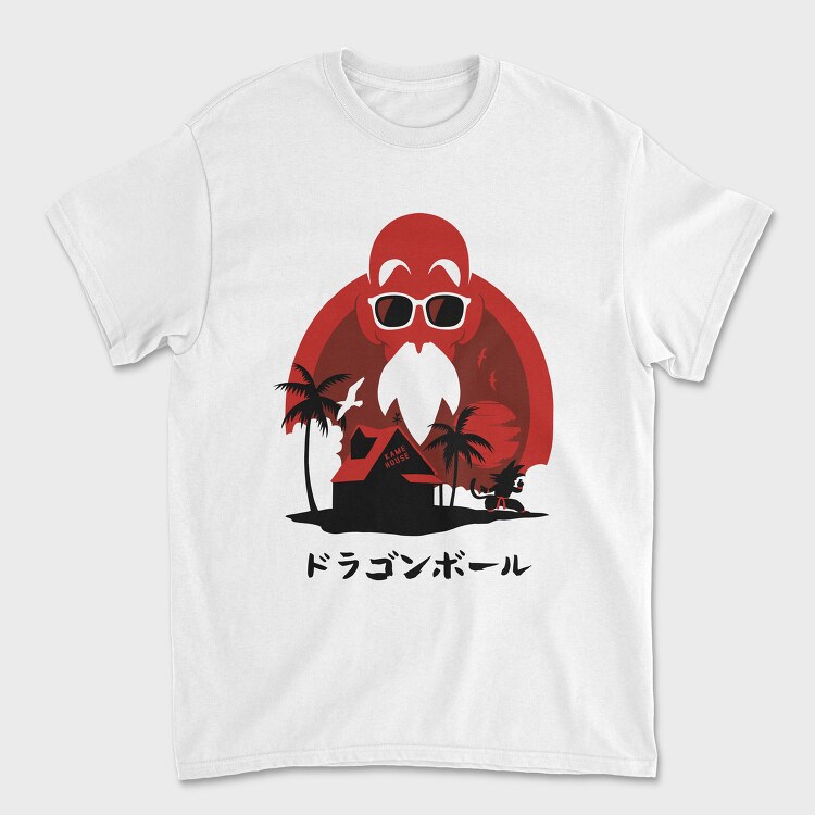 Kame House Vibes, Tricou Barbati (Unisex)