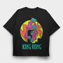 King Kong Roar, Tricou Oversize Barbati (Unisex)