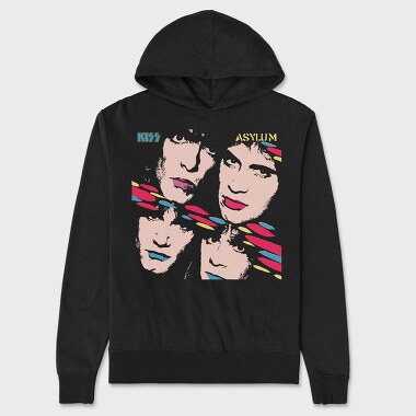Kiss Asylum Lips, Hanorac Oversize Barbati (Unisex)