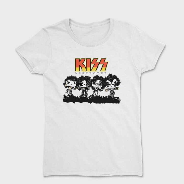 Kiss Destroyer Chibi, Tricou Femei