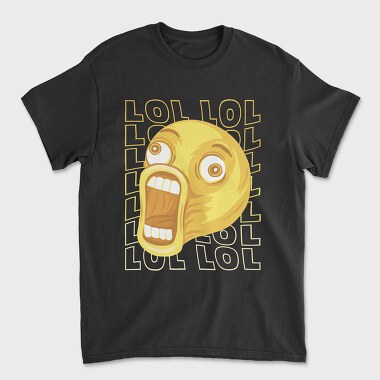 Laughing Emoji Scream, Tricou Barbati (Unisex)
