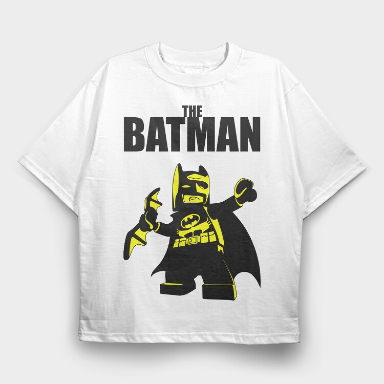 Lego Batman, Tricou Oversize Barbati (Unisex)