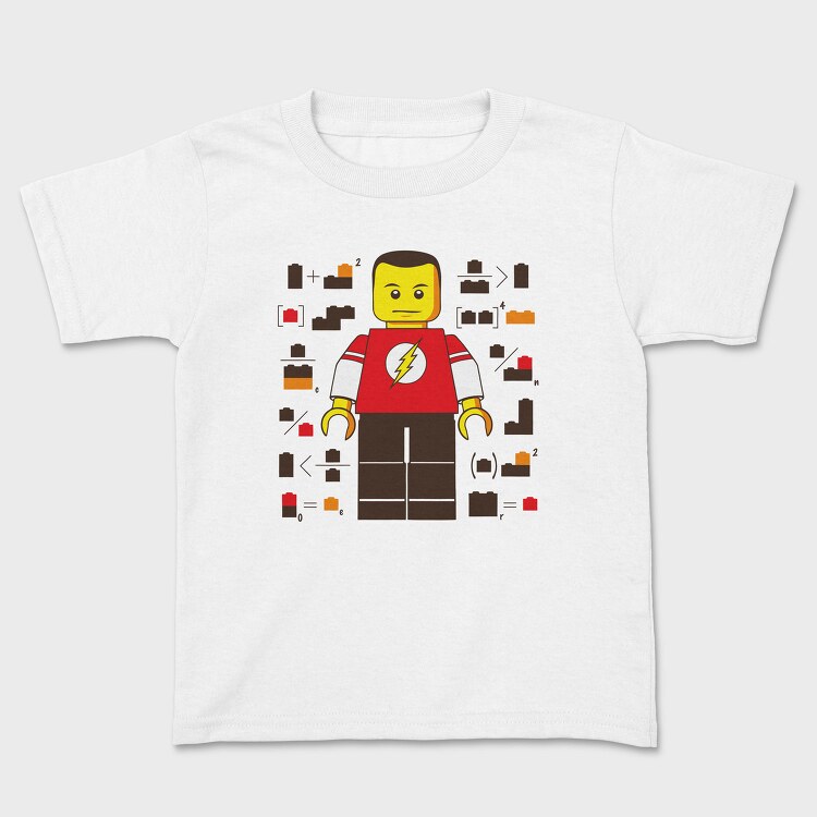 Lego Flash Power Suit, Tricou Copii