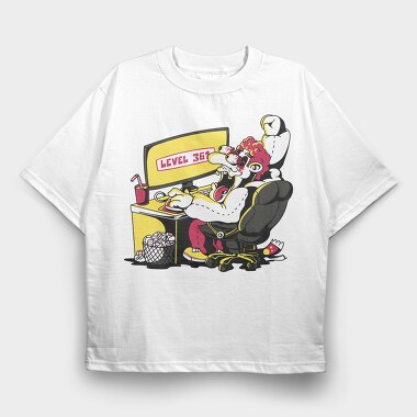 Level 361 Arcade, Tricou Oversize Barbati (Unisex)