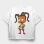 Lisa Simpsons Smile, Tricou Oversize Barbati (Unisex)