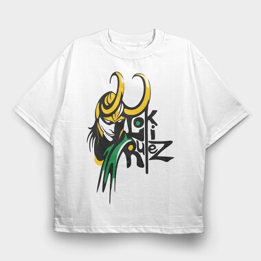 Loki Ruez, Tricou Oversize Barbati (Unisex)