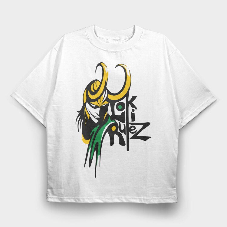 Loki Ruez, Tricou Oversize Barbati (Unisex)