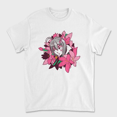 Lotus Flower Girl, Tricou Barbati (Unisex)