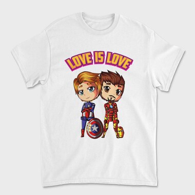 Love Is Love, Tricou Barbati (Unisex)