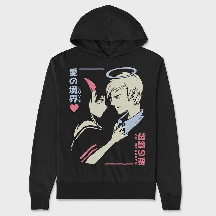 Loves Boundary, Hanorac Oversize Barbati (Unisex)