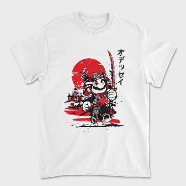 Mario Samurai, Tricou Barbati (Unisex)