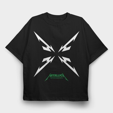Metallica Beyond Magnetic, Tricou Oversize Barbati (Unisex)