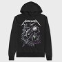 Metallica Warrior, Hanorac Oversize Barbati (Unisex)