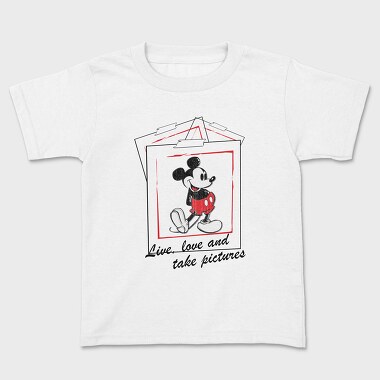 Mickey Live Love, Tricou Copii