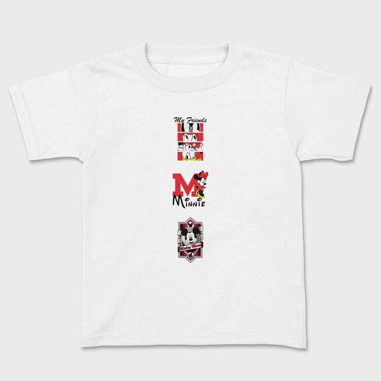 Mickey Minnie Friends, Tricou Copii