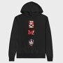 Mickey Minnie Friends, Hanorac Oversize Barbati (Unisex)