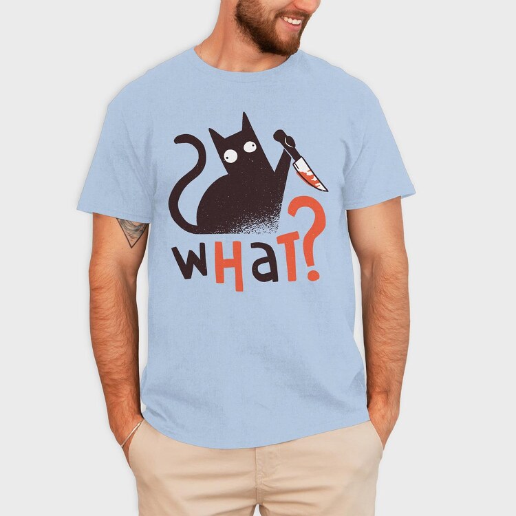 Knife Cat, Tricou Barbati (Unisex)
