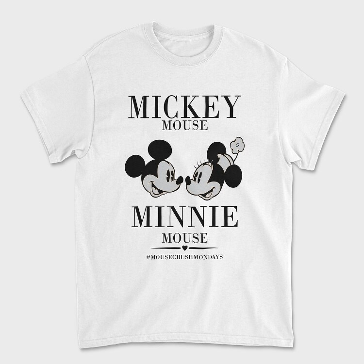 Mickey Minnie Mouse Love, Tricou Barbati (Unisex)