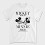 Mickey Minnie Mouse Love, Tricou Barbati (Unisex)