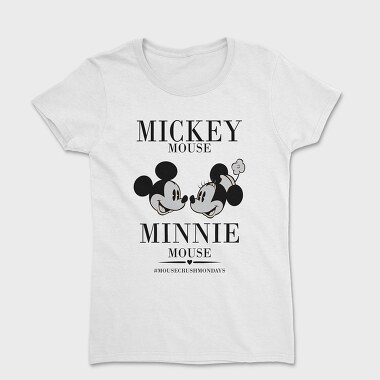 Mickey Minnie Mouse Love, Tricou Femei