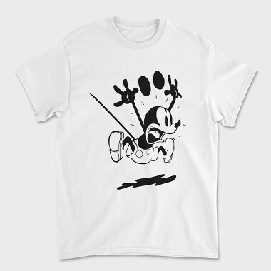 Mickey Mouse Crash, Tricou Barbati (Unisex)