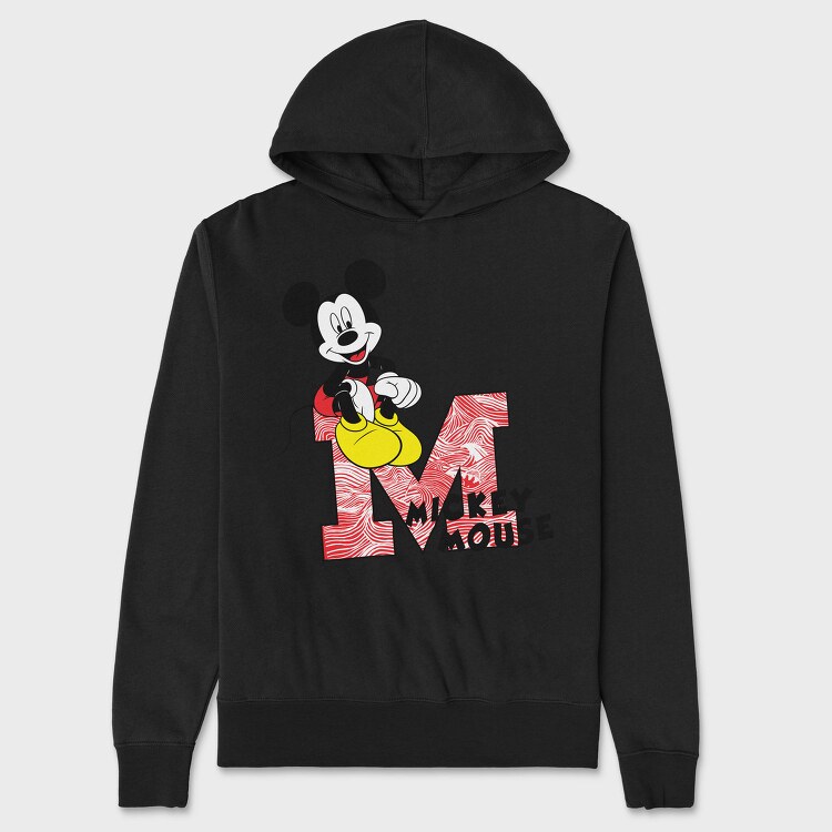 Mickey Mouse M, Hanorac Oversize Barbati (Unisex)