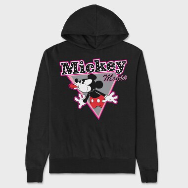 Mickey Mouse Star Burst, Hanorac Oversize Barbati (Unisex)