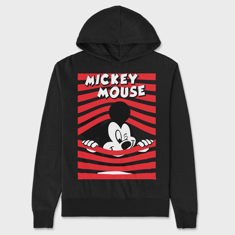 Mickey Mouse, Hanorac Oversize Barbati (Unisex)