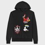 Mickey Punk Mouse, Hanorac Oversize Barbati (Unisex)