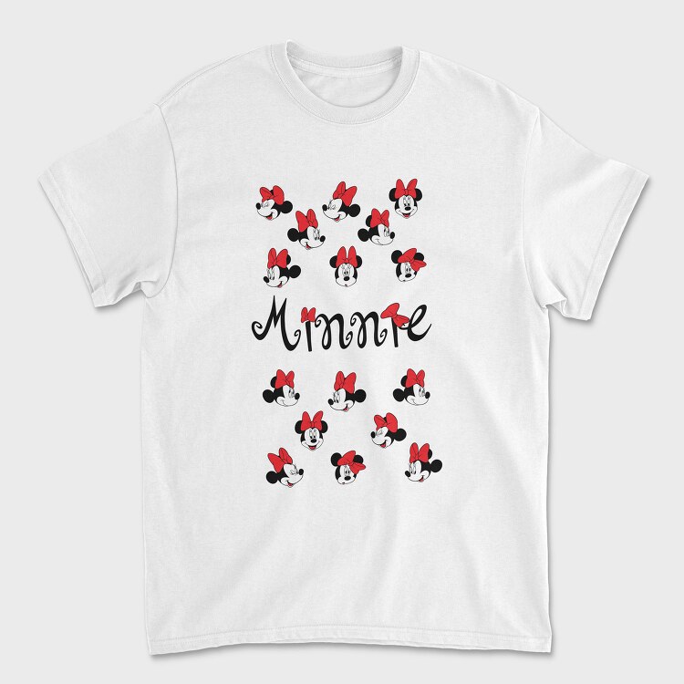 Minnie Mouse Bow Collection, Tricou Barbati (Unisex)