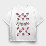 Minnie Mouse Bow Collection, Tricou Oversize Barbati (Unisex)