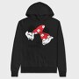 Minnie Mouse Face, Hanorac Oversize Barbati (Unisex)