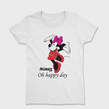 Minnie Mouse Happy Day, Tricou Femei
